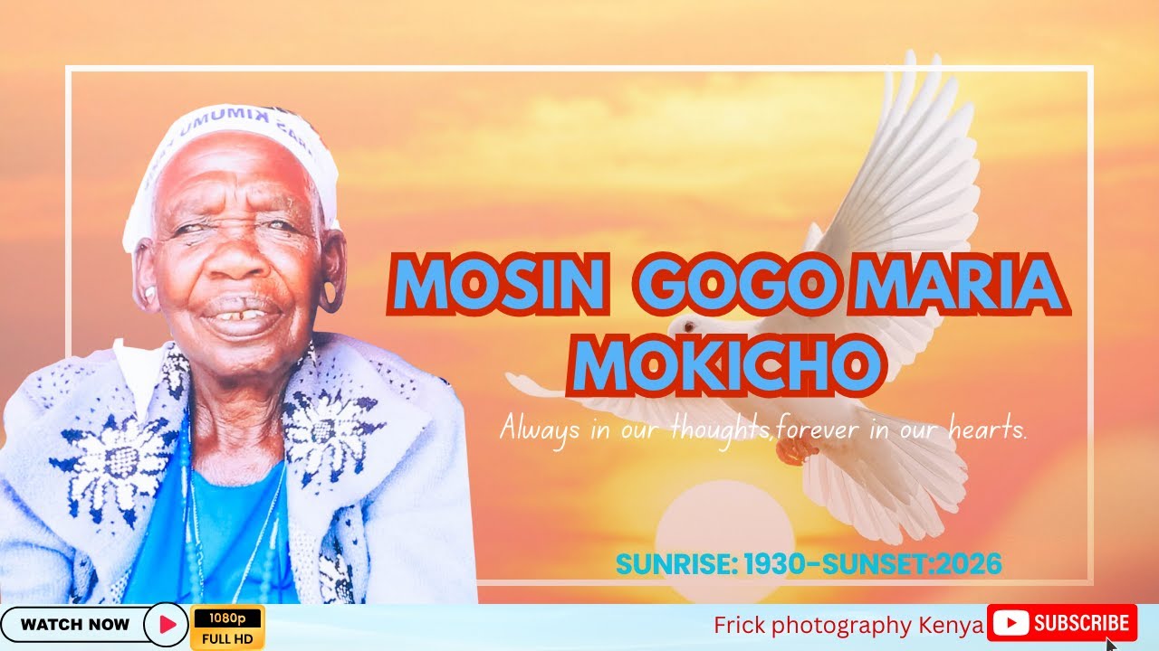 Mosin Gogo 😭 IN LOVING MEMORY OF GOGO MARIA MOKICHO FULL VIDEO HD🔴