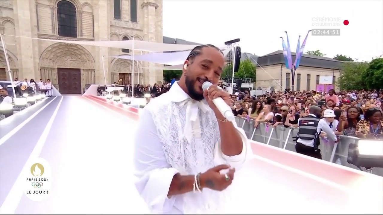 SLIMANE - MON AMOUR (Olympic Games 2024, Paris, 🇨🇵 FRANCE 🇨🇵) 26.07.2024, EUROVISION 2024, FRANCE 🇨🇵