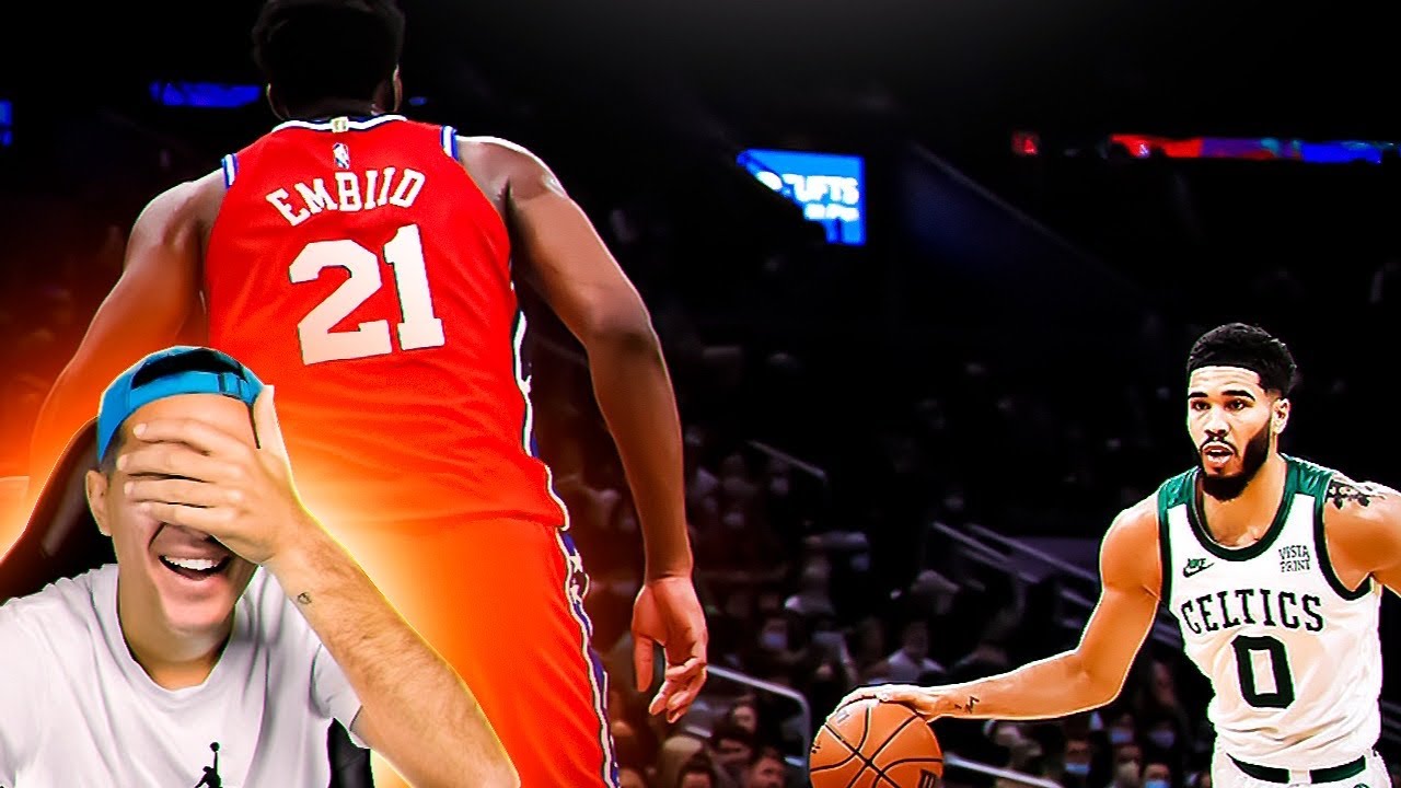 ¡135-87!😱LA HUMILLADA DEL AÑO a unos SIXERS SIN HARDEN😓 - CELTICS vs SIXERS | 15/2/22