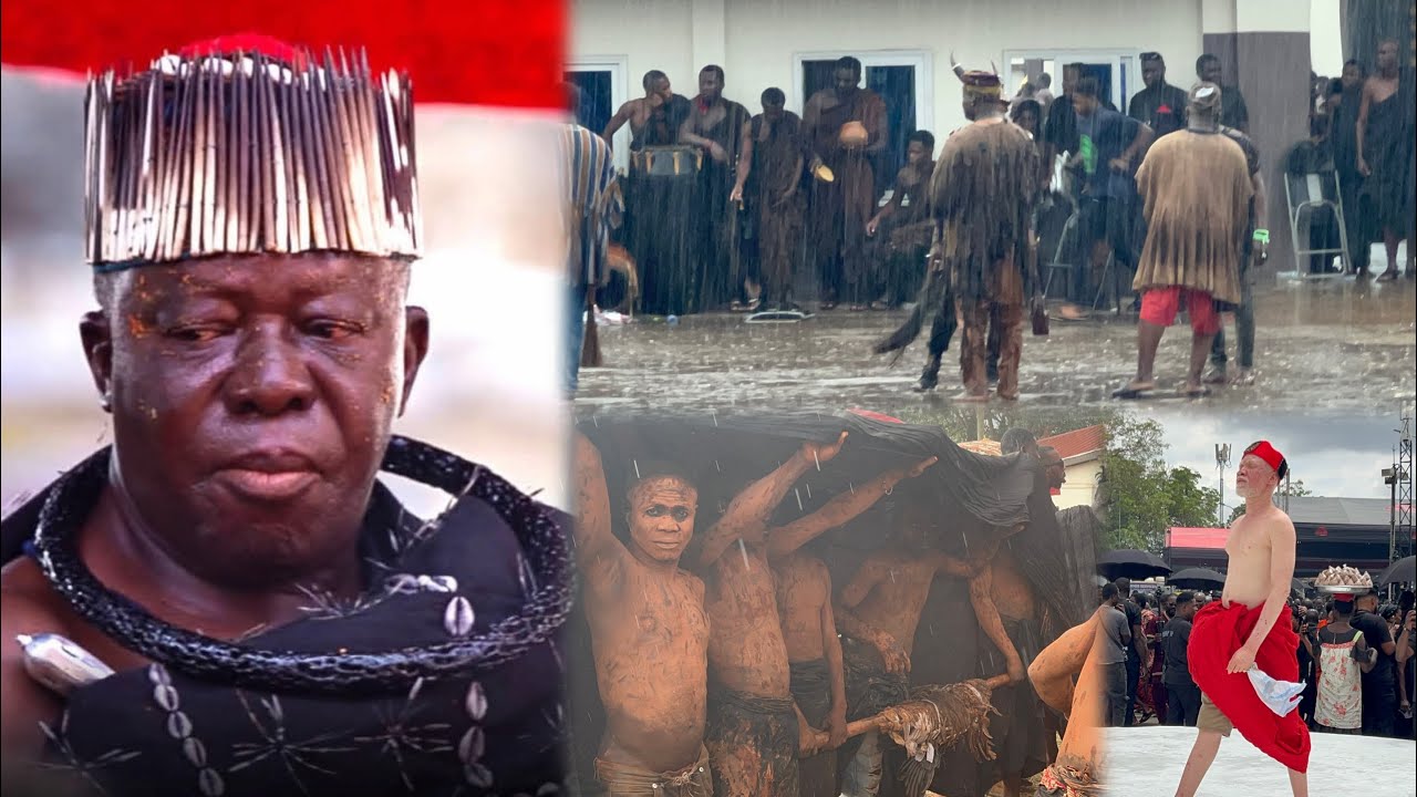 👑 Asantehene Stops Rain with Powerful Display