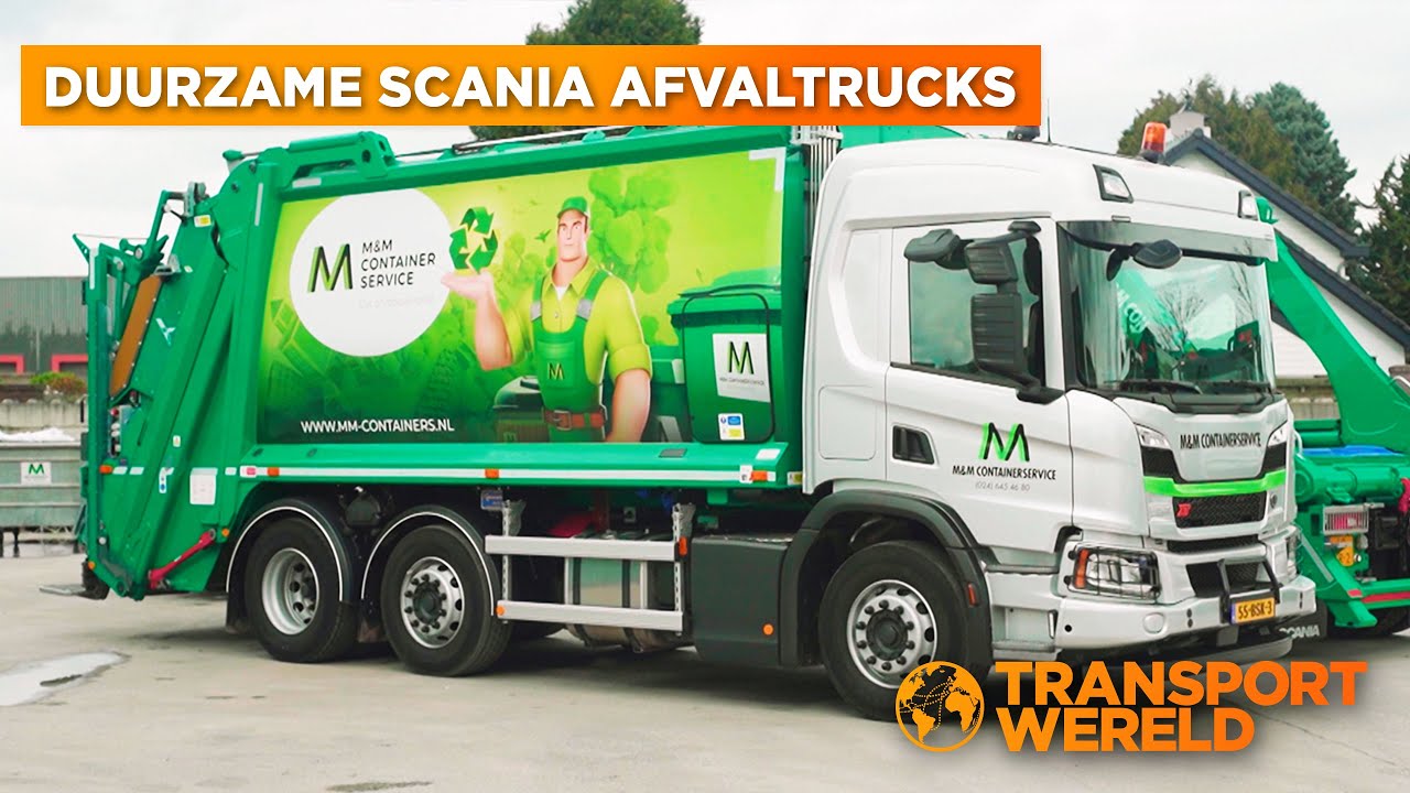 De duurzame Scania trucks van M&M Containerservice | RTL Transportwereld