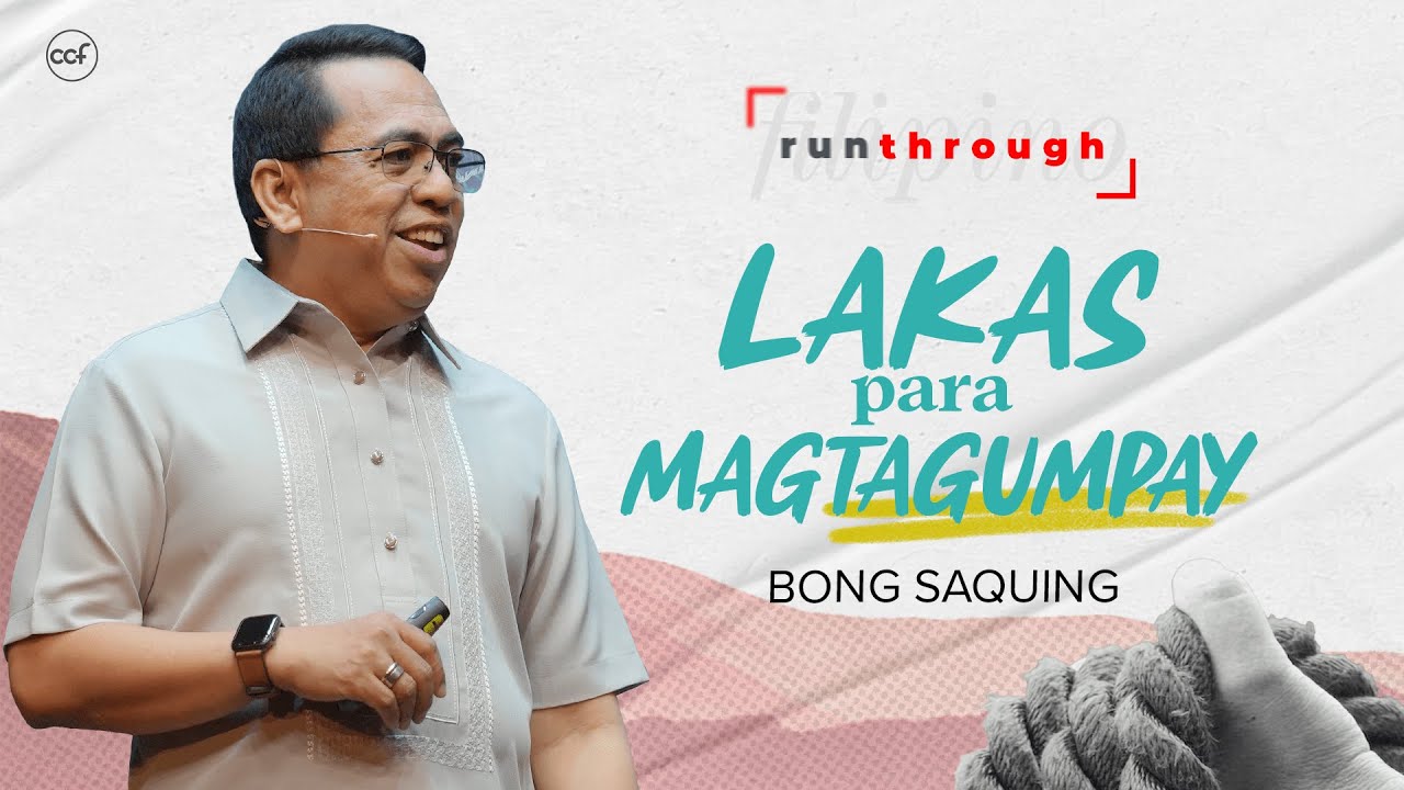 The Power to Win | Bong Saquing | Run Through