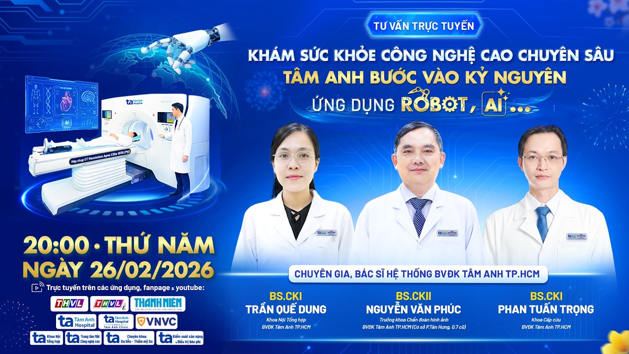 🔥[TRỰC TIẾP] KHÁM SỨC KHỎE CÔNG NGHỆ CAO CHUYÊN SÂU - TÂM ANH BƯỚC VÀO KỶ NGUYÊN ỨNG DỤNG ROBOT, AI…