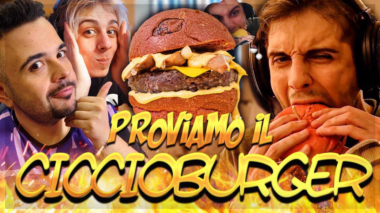 BLUR ASSAGGIA IL BURGER DI CICCIOGAMER ! w/Manuxo