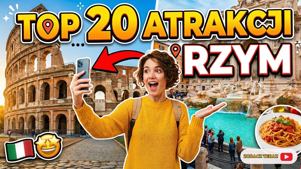 RZYM atrakcje turystyczne &ndash; 20 miejsc, kt&oacute;re warto zobaczyć 🏛️📍 + MAPA 🗺️
