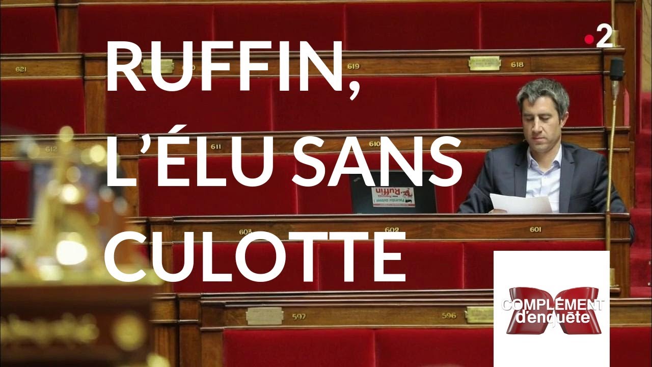 Complément d'enquête. Ruffin, l'élu sans culotte - 13 décembre 2018 (France 2)