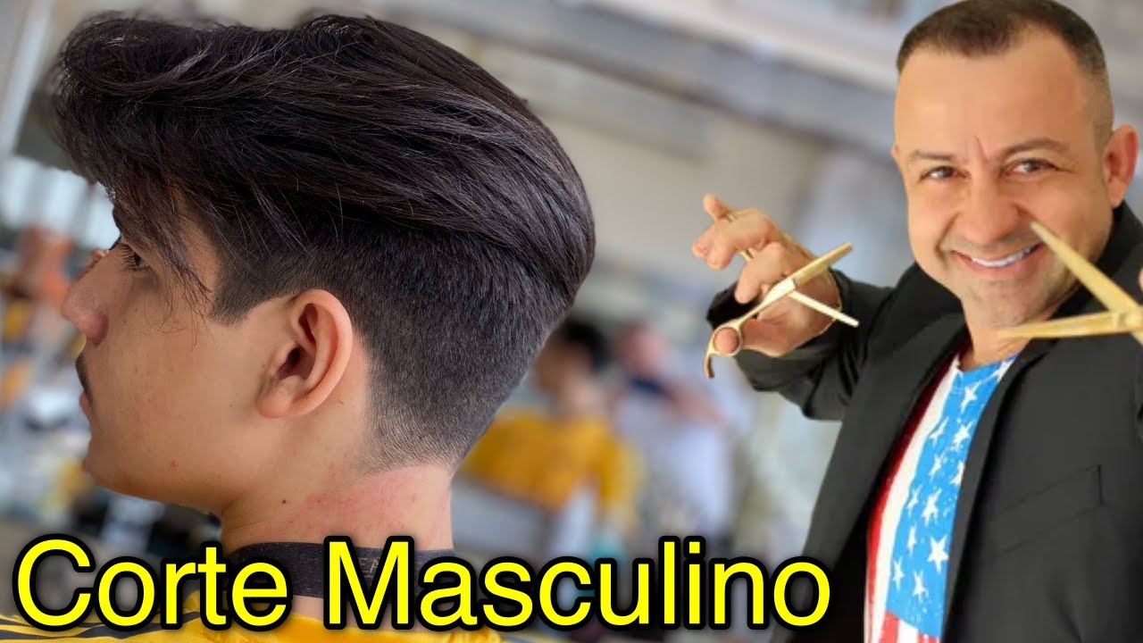 Corte Masculino do Longo ao Curto Transformação @Moisés de Carvalho Cabeleireiro