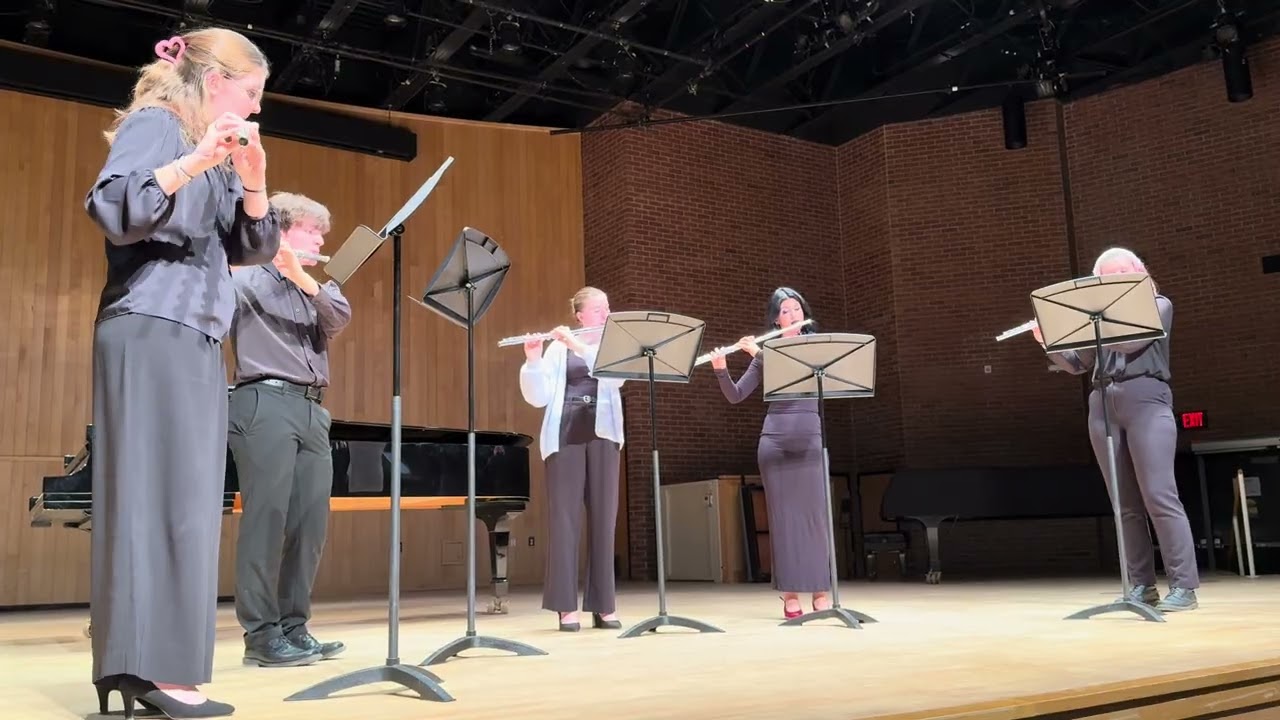 UConn Flute Studio 2-17-2026:Loch Silas (Lake Solace) from An Gaelic Tiodhlac by Catherine McMichael