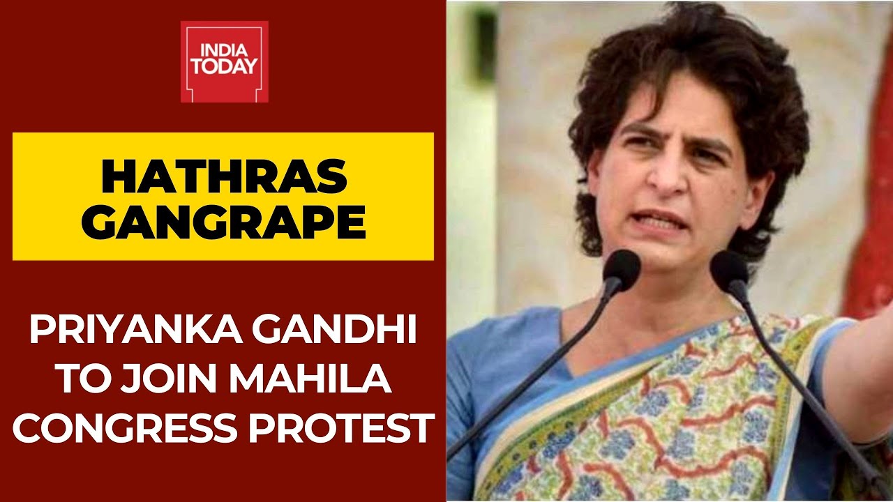 Priyanka Gandhi To Join Mahila Congress Event For Hathras Victim At Valmiki Mandir In Delhi