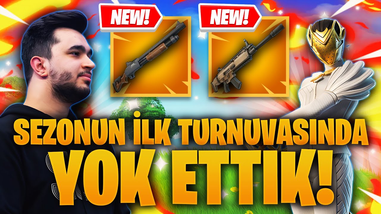 Chapter 5'in İLK TURNUVASI'NDA YOK ETTİK (Fortnite Türkçe)