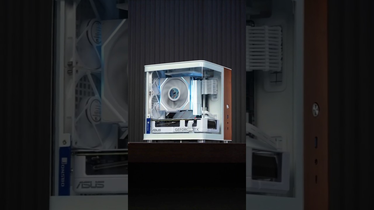 #shorts Best Budget Mini ITX Gaming PC Build 🪛❄️ | RTX 4070 + i5 14600KF 😱 #pcbuild #miniitx