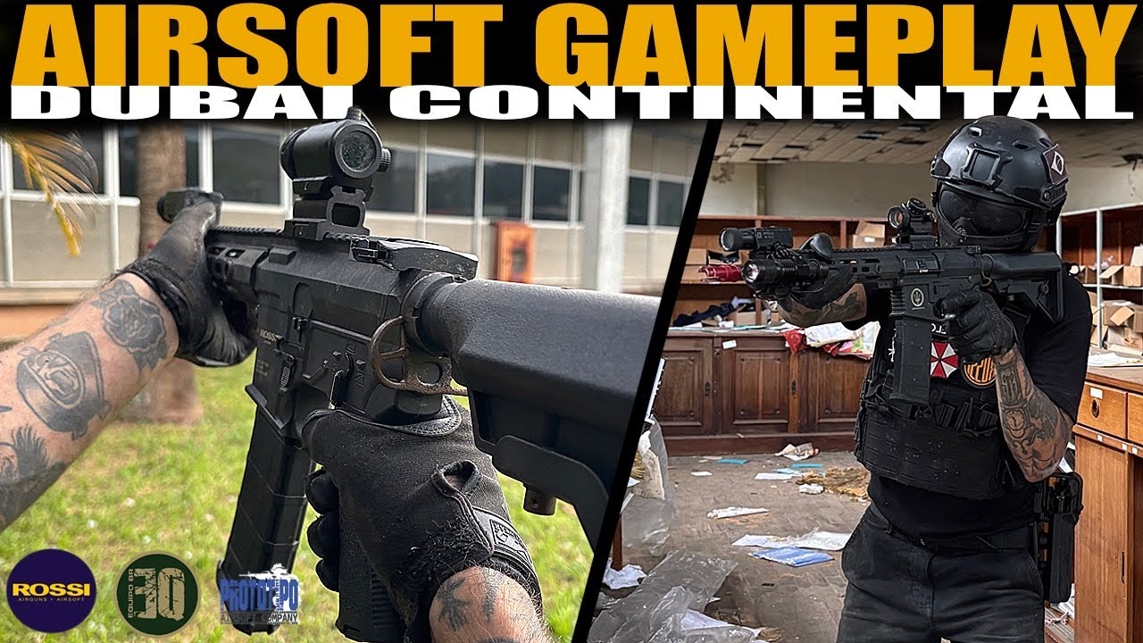 NEPTUNE PDW É MONSTRA - GAMEPLAY DE NATAL - AIRSOFT NO CAMPO DUBAI CONTINENTAL