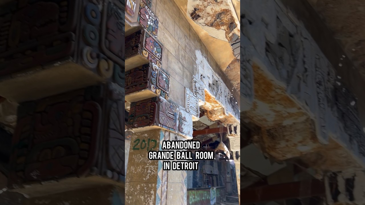 Abandoned Grande Ball Room in Detroit 