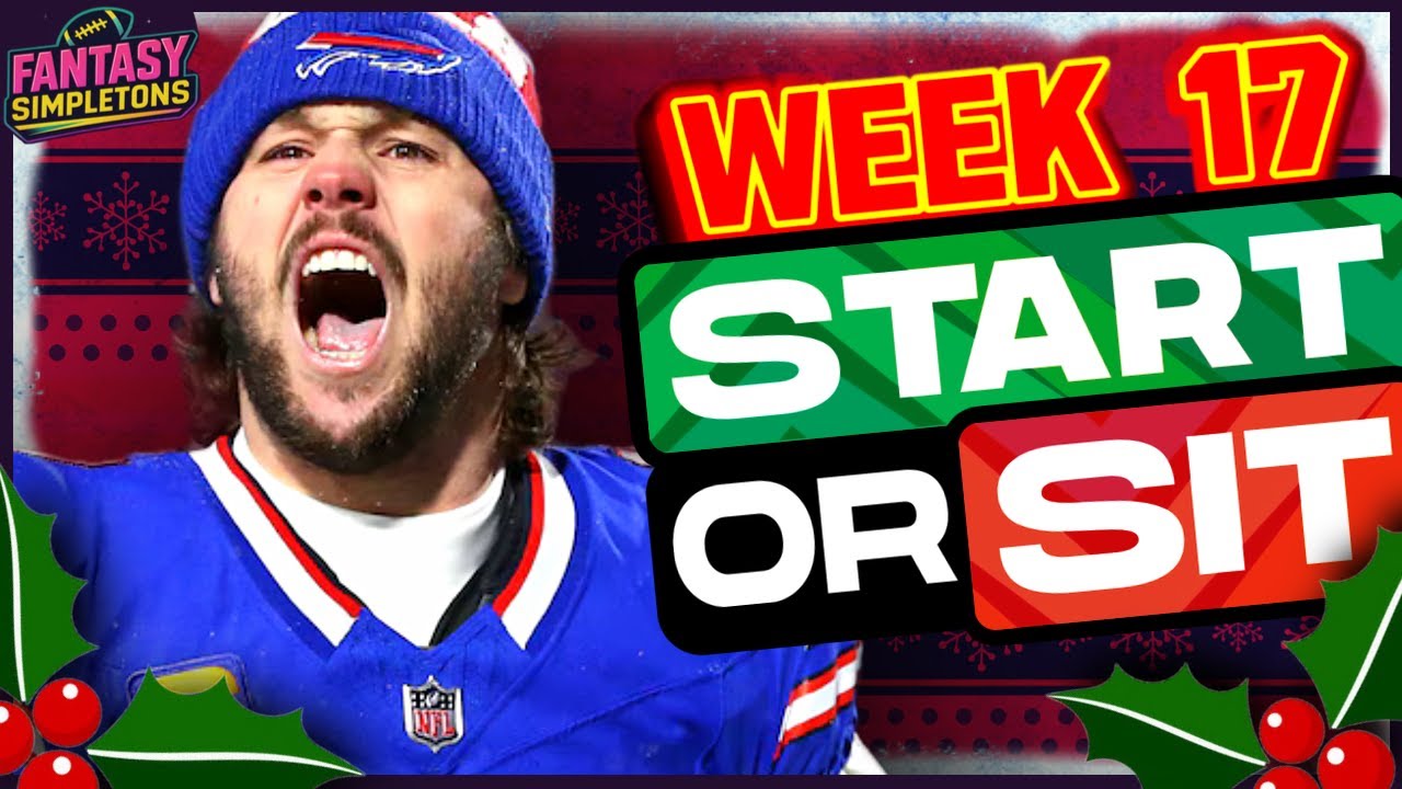 Week 17 Fantasy Football Starts and Sits: Win Your Championship (Christmas Week)