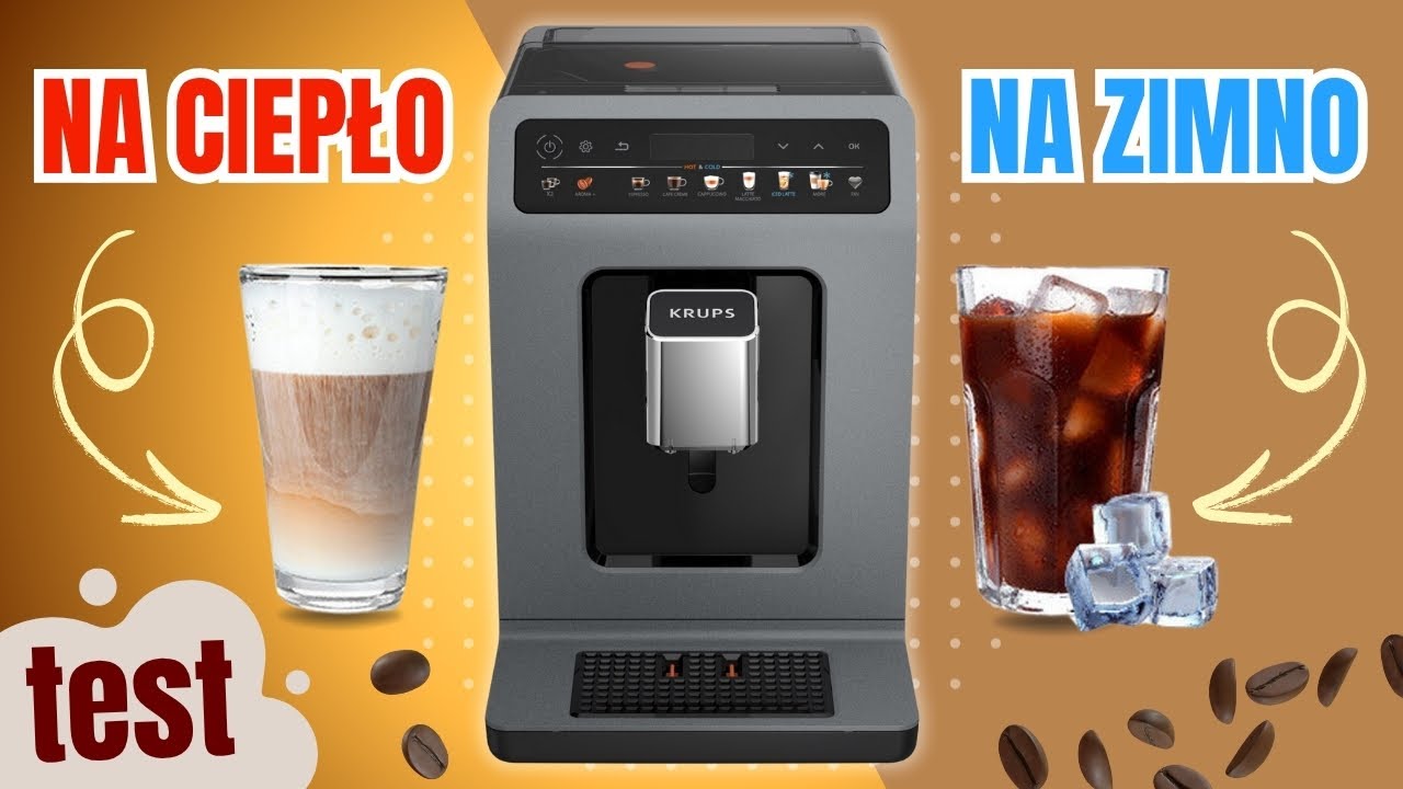 Test KRUPS Evidence Hot & Cold EA898GF0☕ Ekspres Automatyczny do Kaw na Ciepło i Zimno✅ Czy Warto?🤔