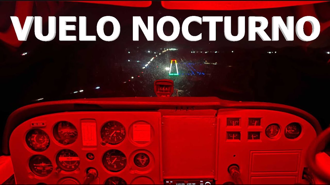 VUELO NOCTURNO en Santiago Chile SCVH-SCPD