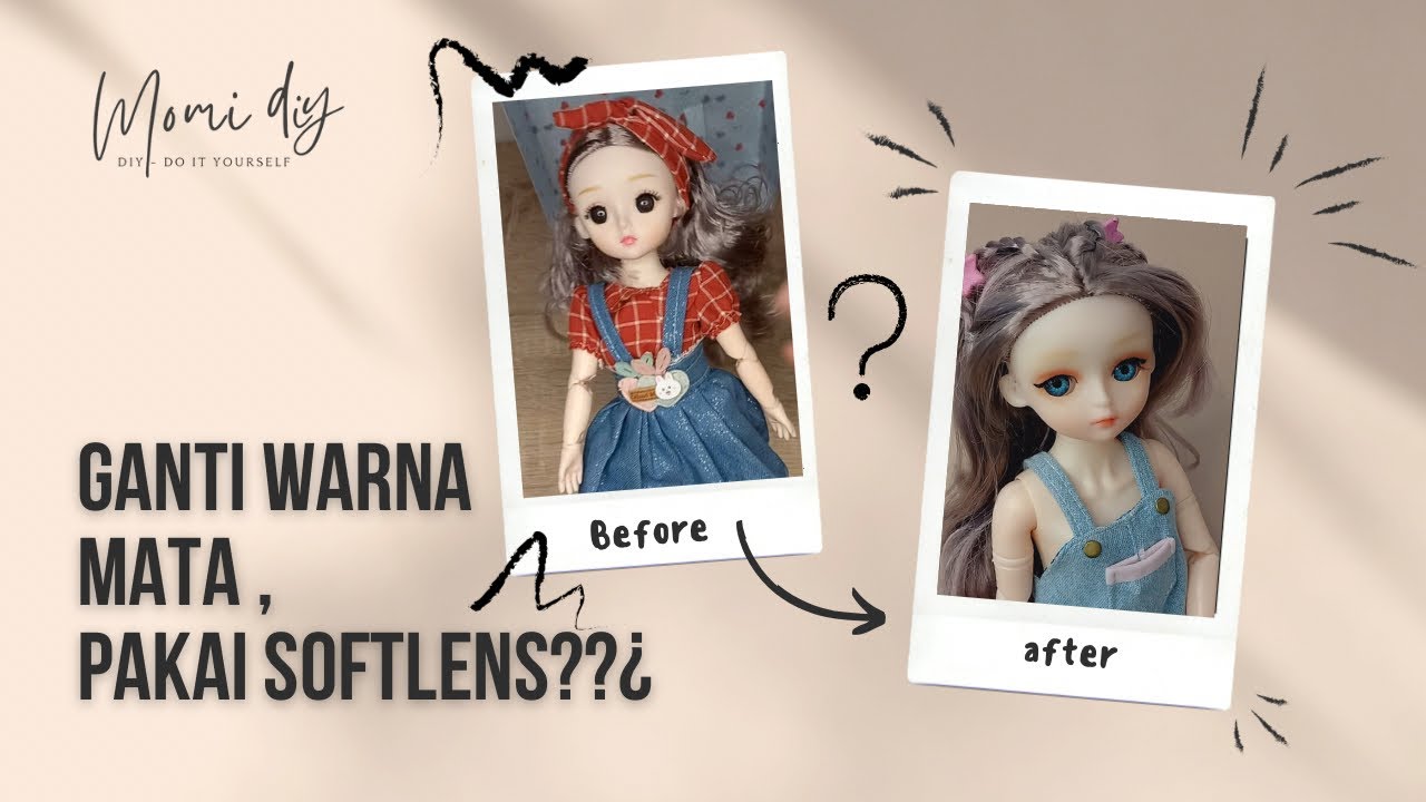 STYLING | Ganti Mata BJD/Pivotal Doll