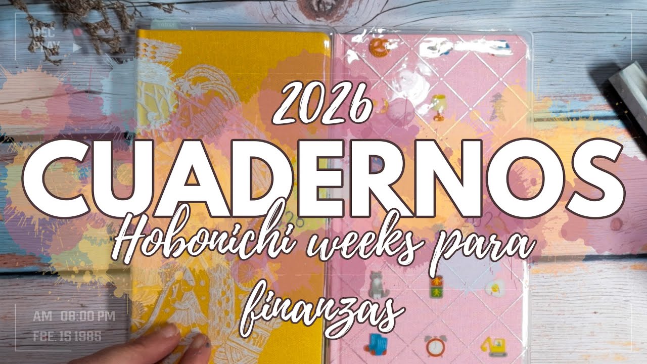 ¿Como voy a usar la HOBONICHI WEEKS? | Mi cuaderno para FINANZAS desde 2023 | ¿Ahorraré? #planner