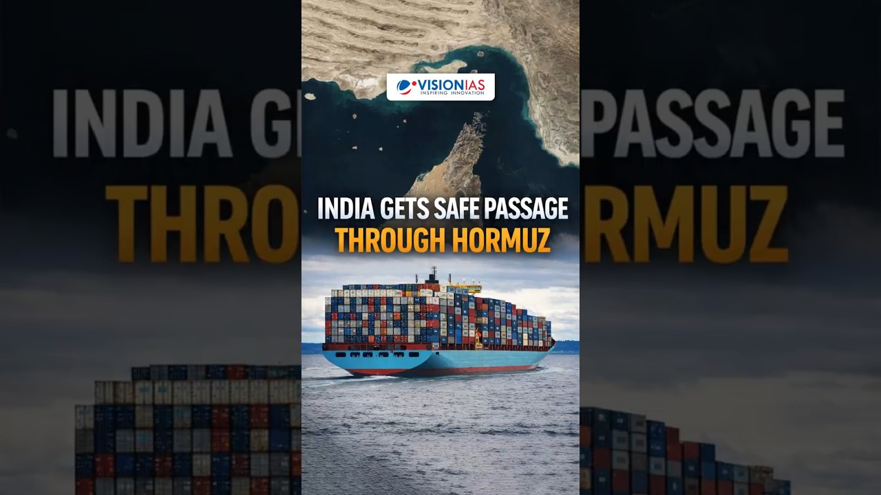 Iran Allows Indian Ships Safe Passage Through Strait of Hormuz Amid War