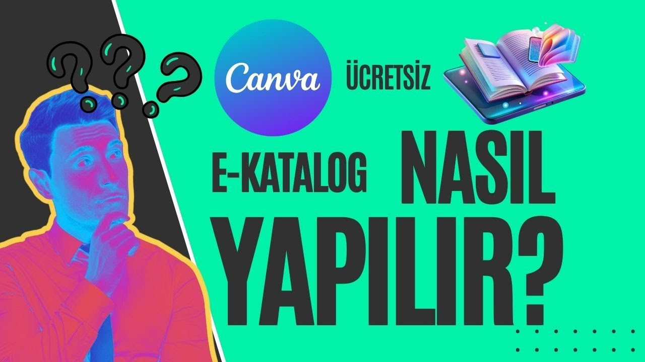 Canva ile eBook Hazırlama | Dijital Katalog, eKatalog ve PDF Tasarımı