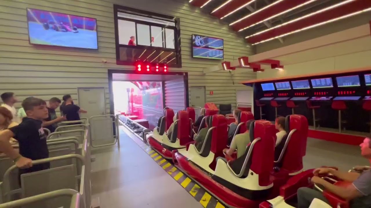 Red Force Ferrari Ride May 2024 Portaventura 🏎️🎢🇪🇸❤️