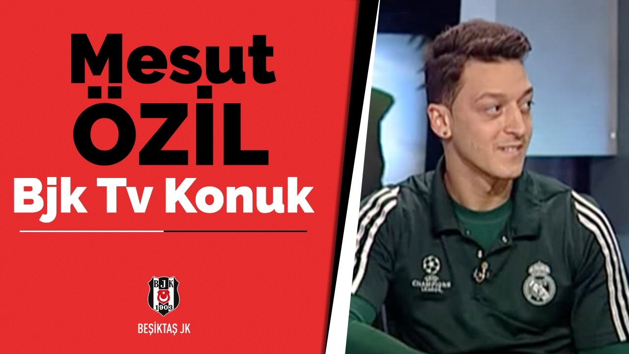 Mesut Özil BJK TV'nin Stüdyo Konuğu Oldu