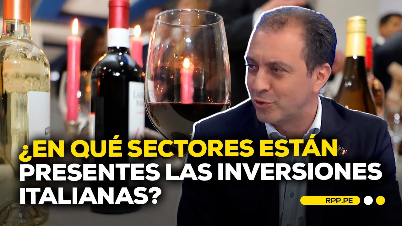 ¿Cómo van las inversiones italianas en el Perú? #ECONOMIAXTODOS | ENTREVISTA