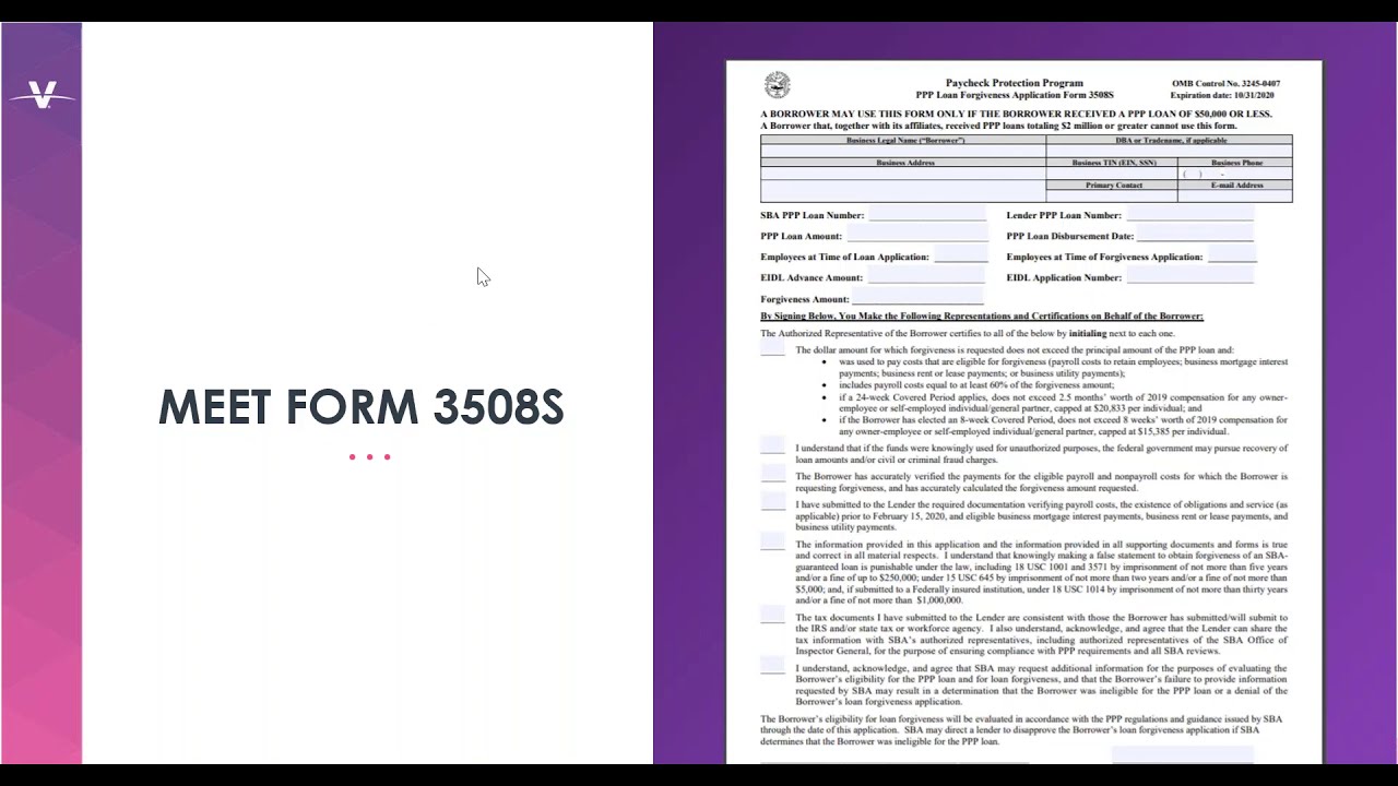 Simplifying Forgiveness: The New Form 3508S
