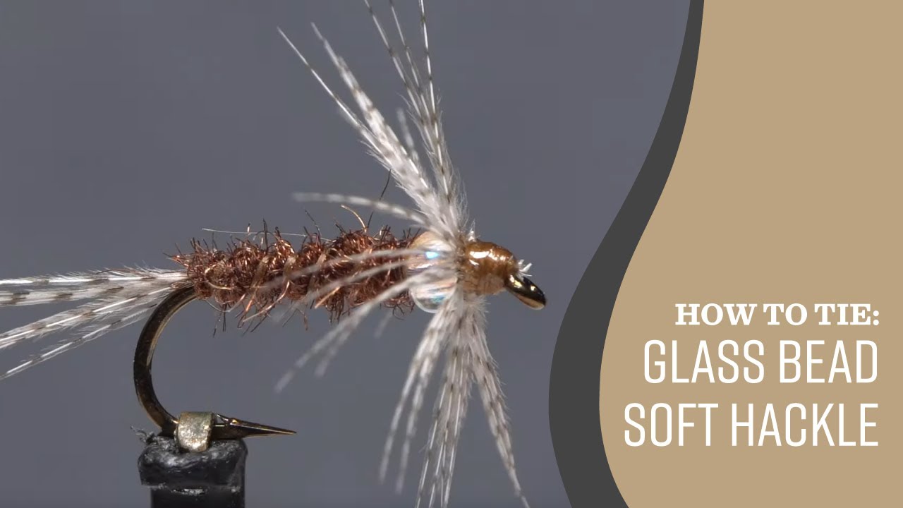 How to Tie: Simple Trout Nymph - Soft Hackle Glass Bead