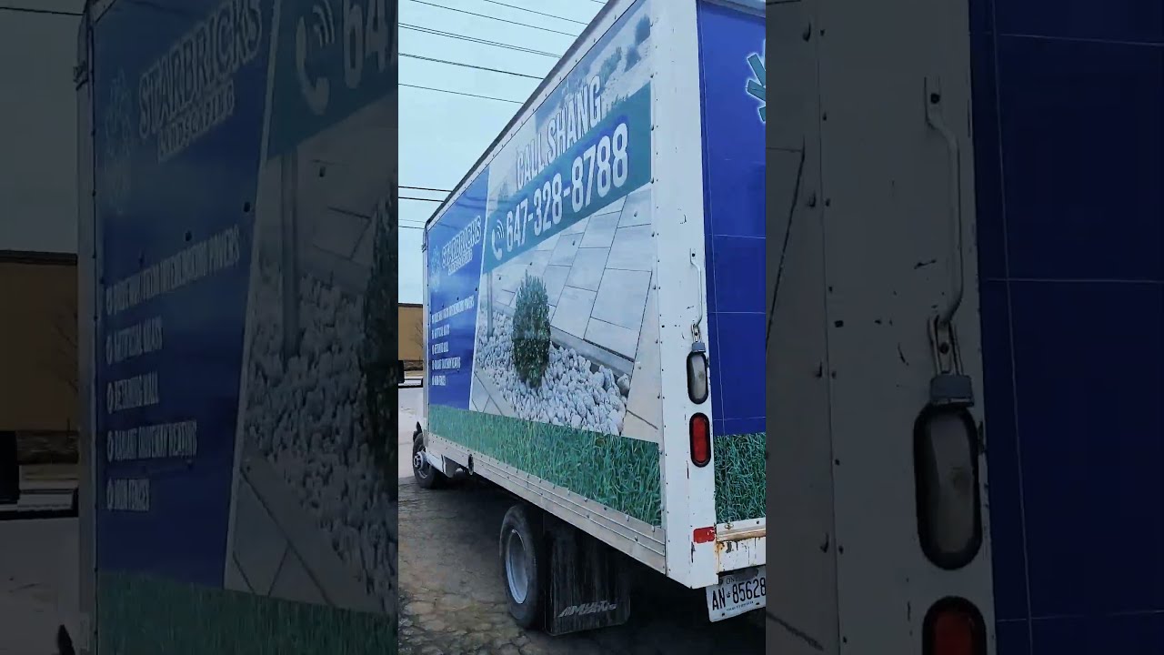 Box Truck Vinyl Wrap - Mississauga - Printam #vinylwrap