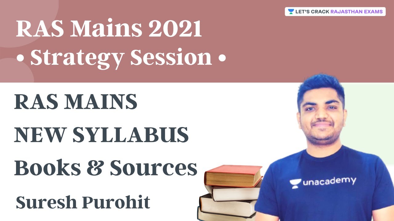 RAS Mains New Syllabus 2021 | Books & Sources | RAS Exam 2021 | By Suresh Purohit