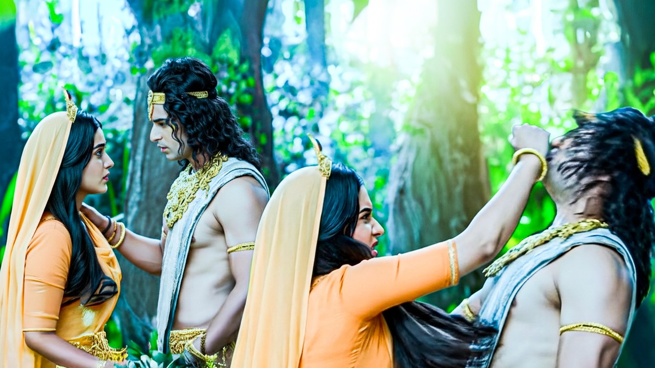 देखिए जब एक दुष्ट ने माता सीता को छेड़ा, तब उन्होंने मारा एक जोरदार मुक्का ||  Sampurna Ramayan