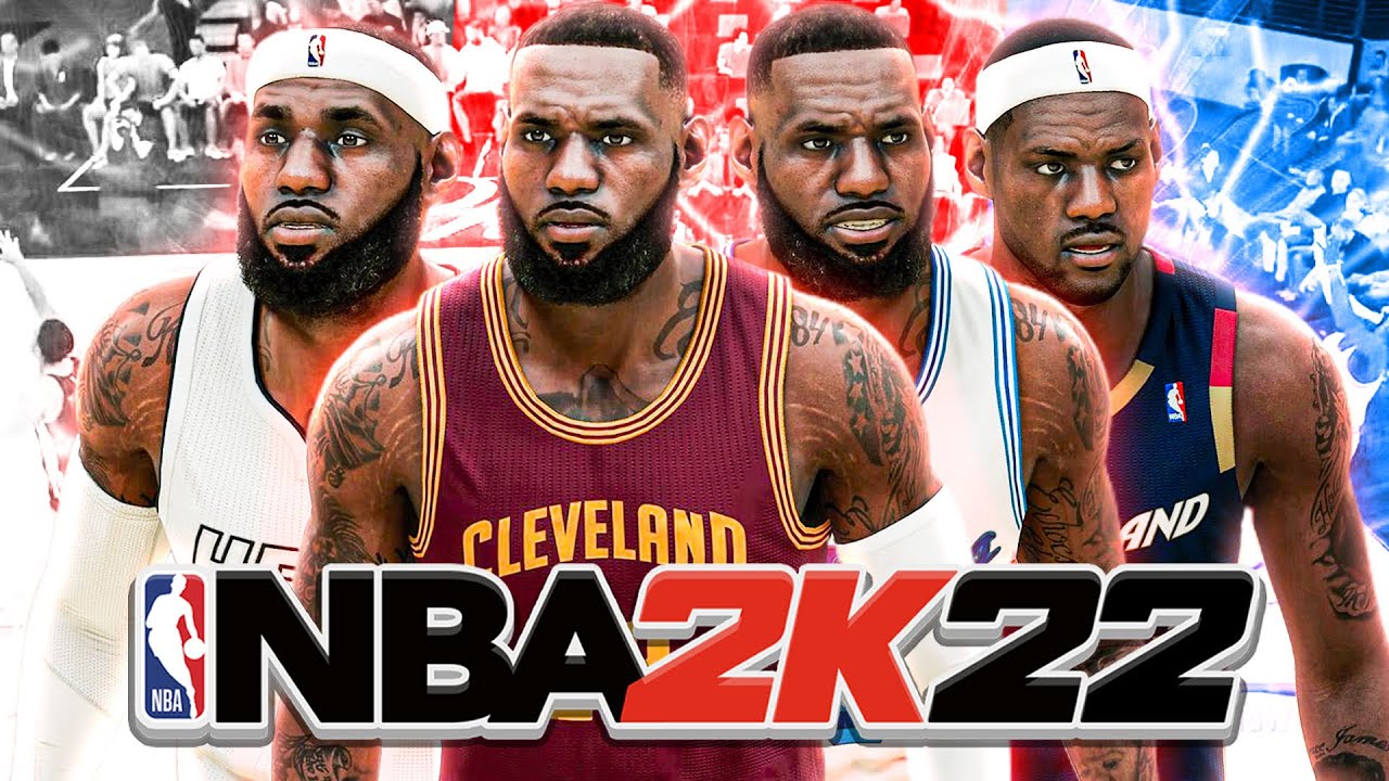 Using every LEBRON JAMES in NBA 2K22 Play Now Online!