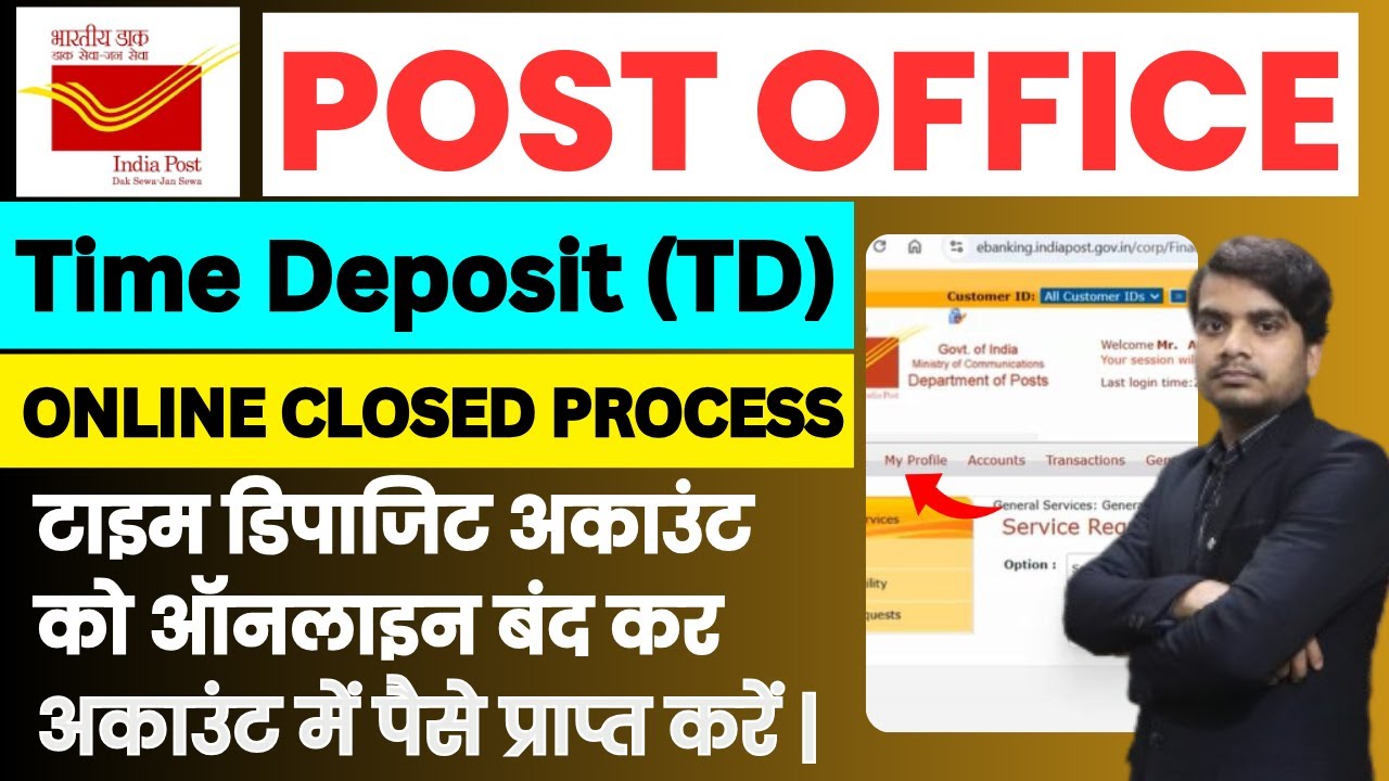 How To Close Post Office TD/Time Deposit Account | Post Office TD Account Online Band Kaise Kare