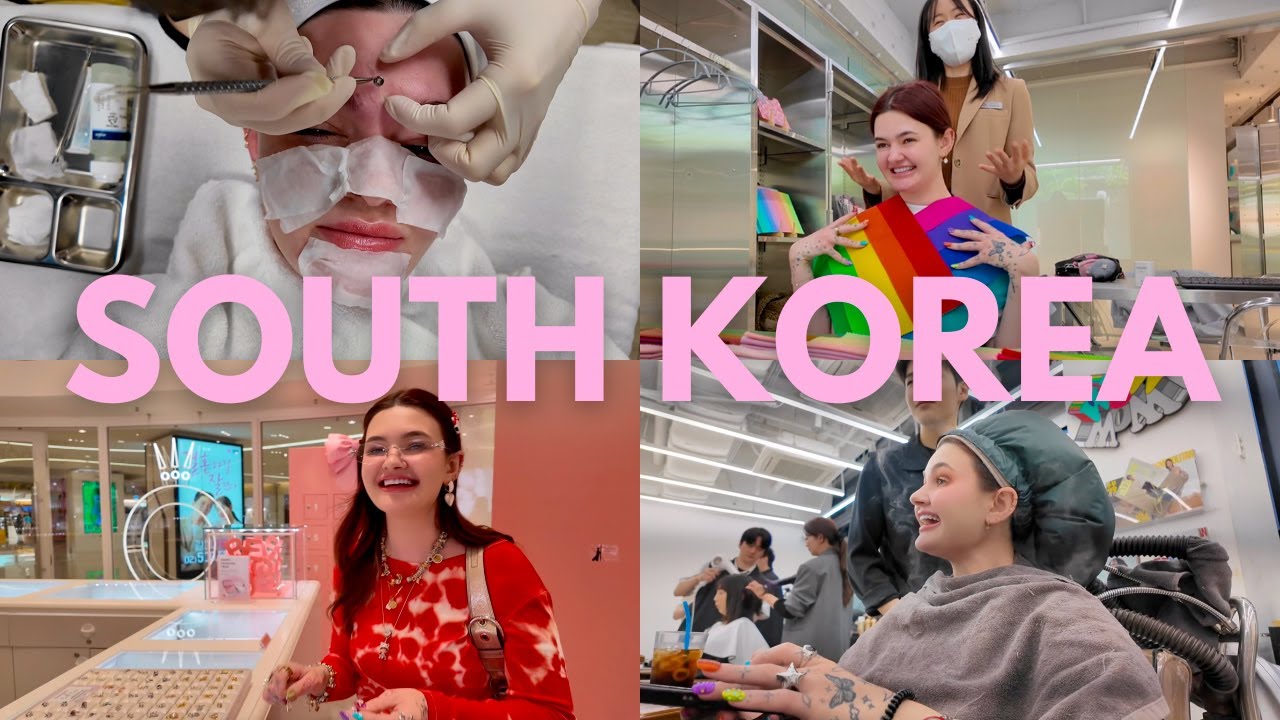 SOUTH KOREA ☆ getting every (!!!) treatment at a korean medispa, colour analysis & 15 step hair spa!