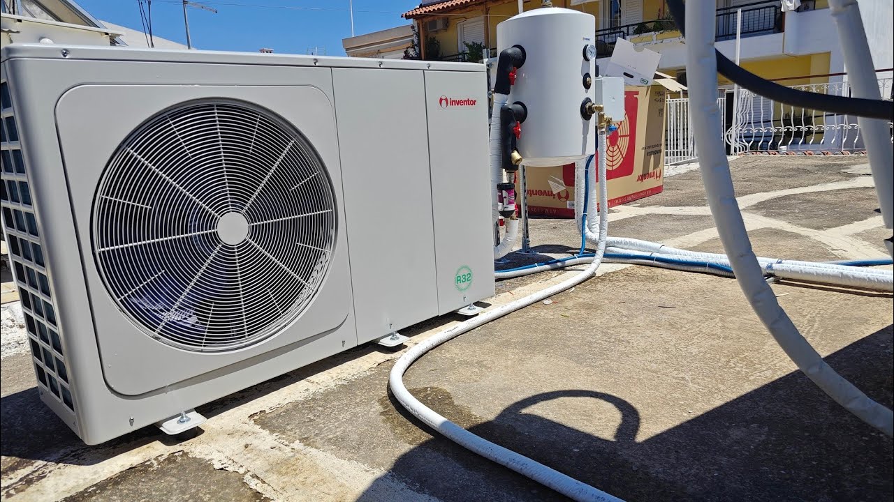 Ίλιον 2024 - Inventor Matrix ATMH10S3  Αντλία Θερμότητας 10kw - Alpha Clima Σωτήρης Κάρκας