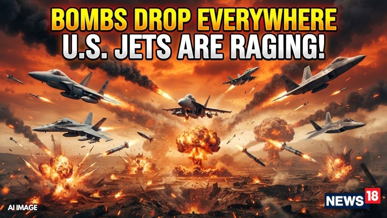 US-Iran War Live | US Jets Unleash Fresh Airstrikes as Conflict Intensifies | Iran War | Hormuz | US
