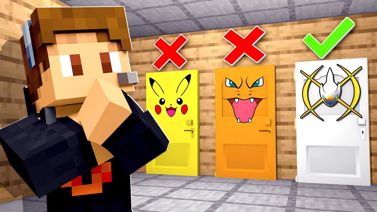 Не выбирайте неправильную дверь для покемонов в Pixelmon! (невозможно)