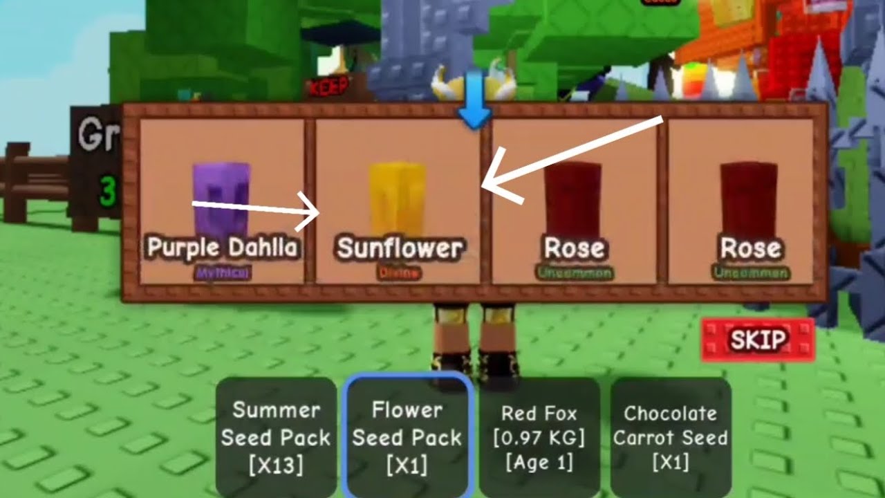 ОТКРЫЛ FLOWER,SUMMER,NORMAL SEED PACK И МНЕ ВЫПАЛ...