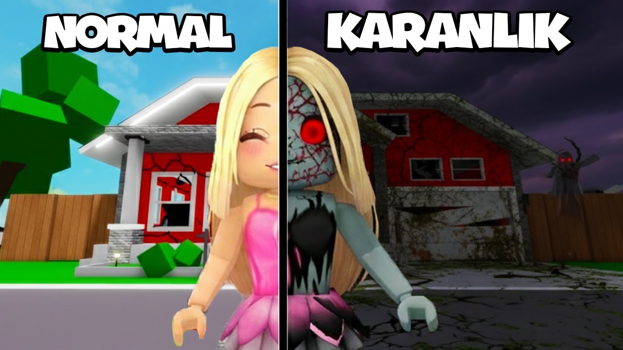 BROOKHAVEN KARANLIK BOYUTUNA ATILDIM! ROBLOX