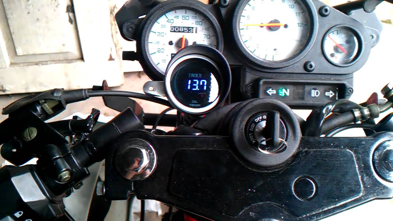 ZIPP PRO 50 montaz chlodnicy oraz czujnika temp.oleju +voltomierz