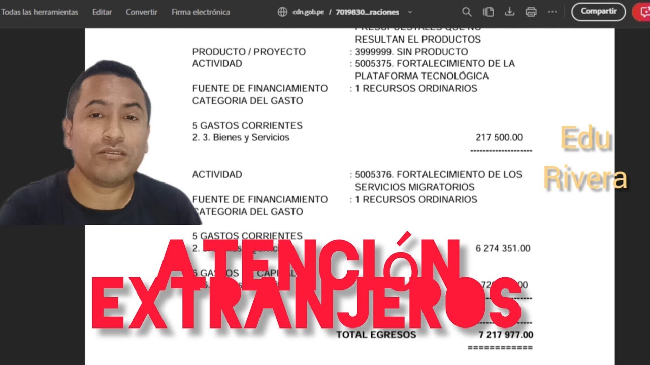 CPP 2025 Casi Listo - Migraciones ya tiene el dinero para el proceso 