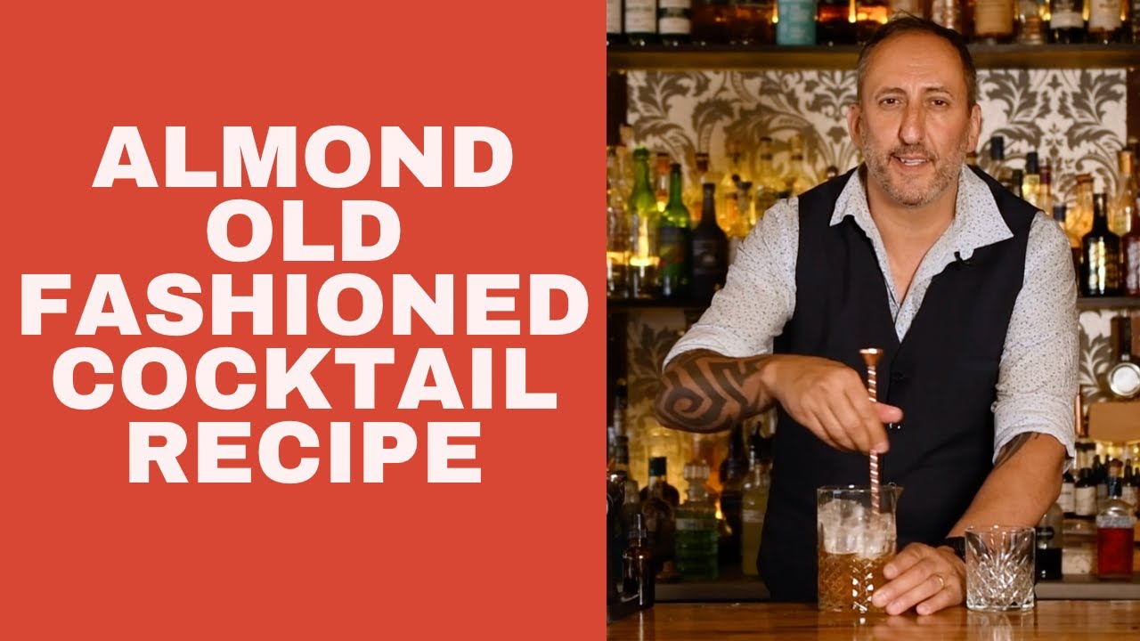 Almond Old Fashioned Cocktail / Let's Talk Drinks