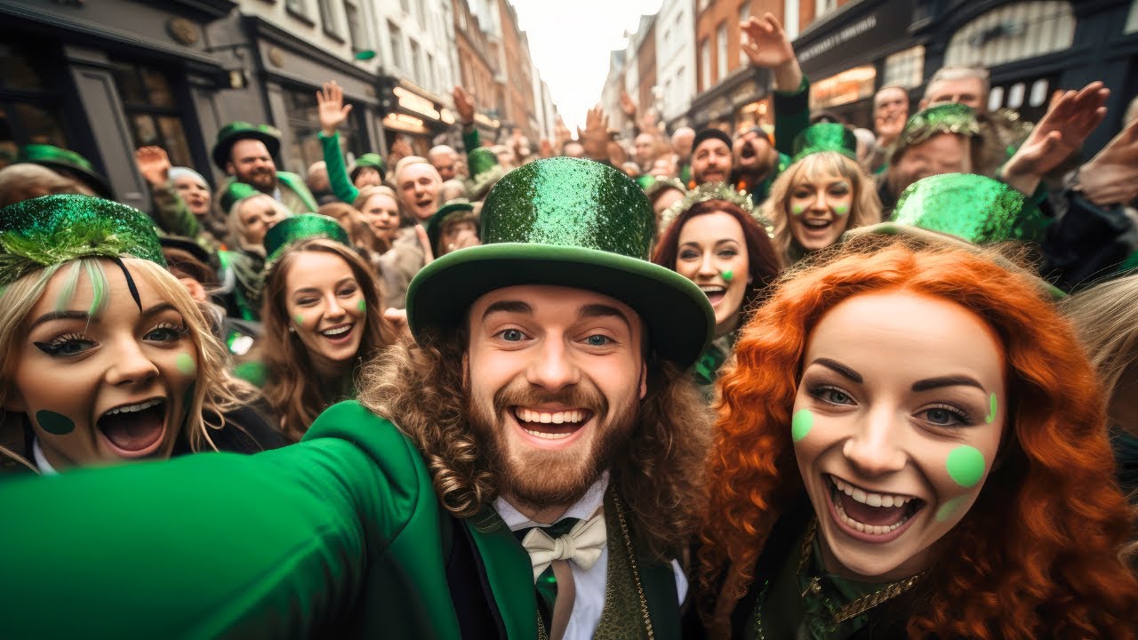 🇮🇪 ДО и ПОСЛЕ: ПАРАД В ДЕНЬ СВЯТОГО ПАТРИКА В ДУБЛИНЕ 2024