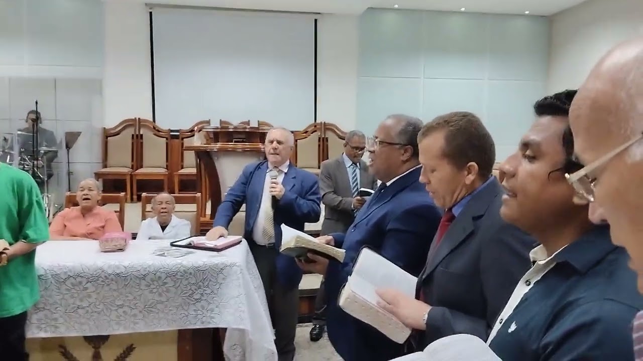 Hino 196 da Harpa Cristã. A Rosa de Saron Conjunto Sal da terra no Culto de Libertação. 26/02/26.