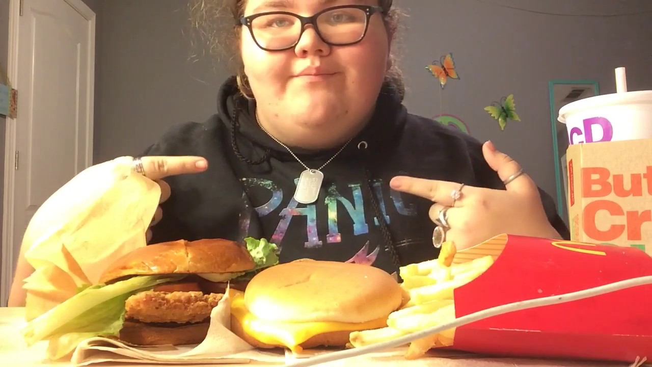 McDonald’s mukbang