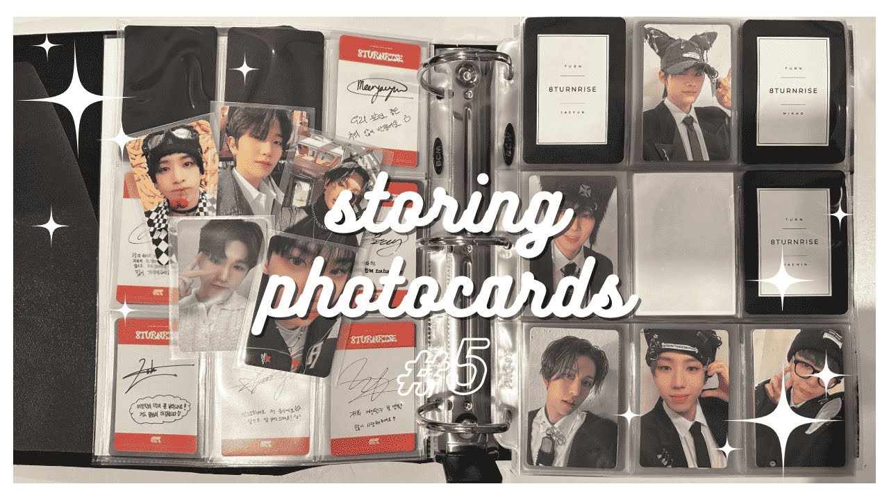 storing photocards #5 ✰ zb1, bnd, treasure & more!