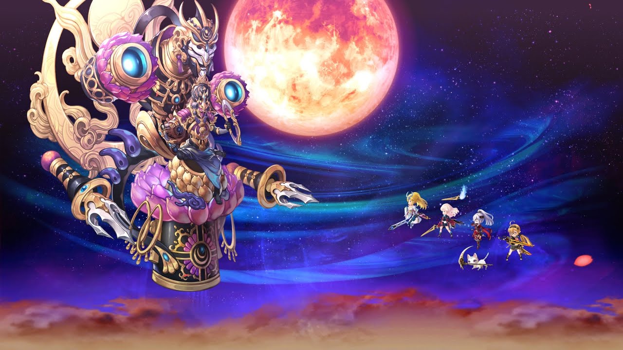 Another Eden Heavenly Tsukuyomi’s Shadow 7 Turn Kill ft. AS Anabel, AS Ruina, & AS Kikyo