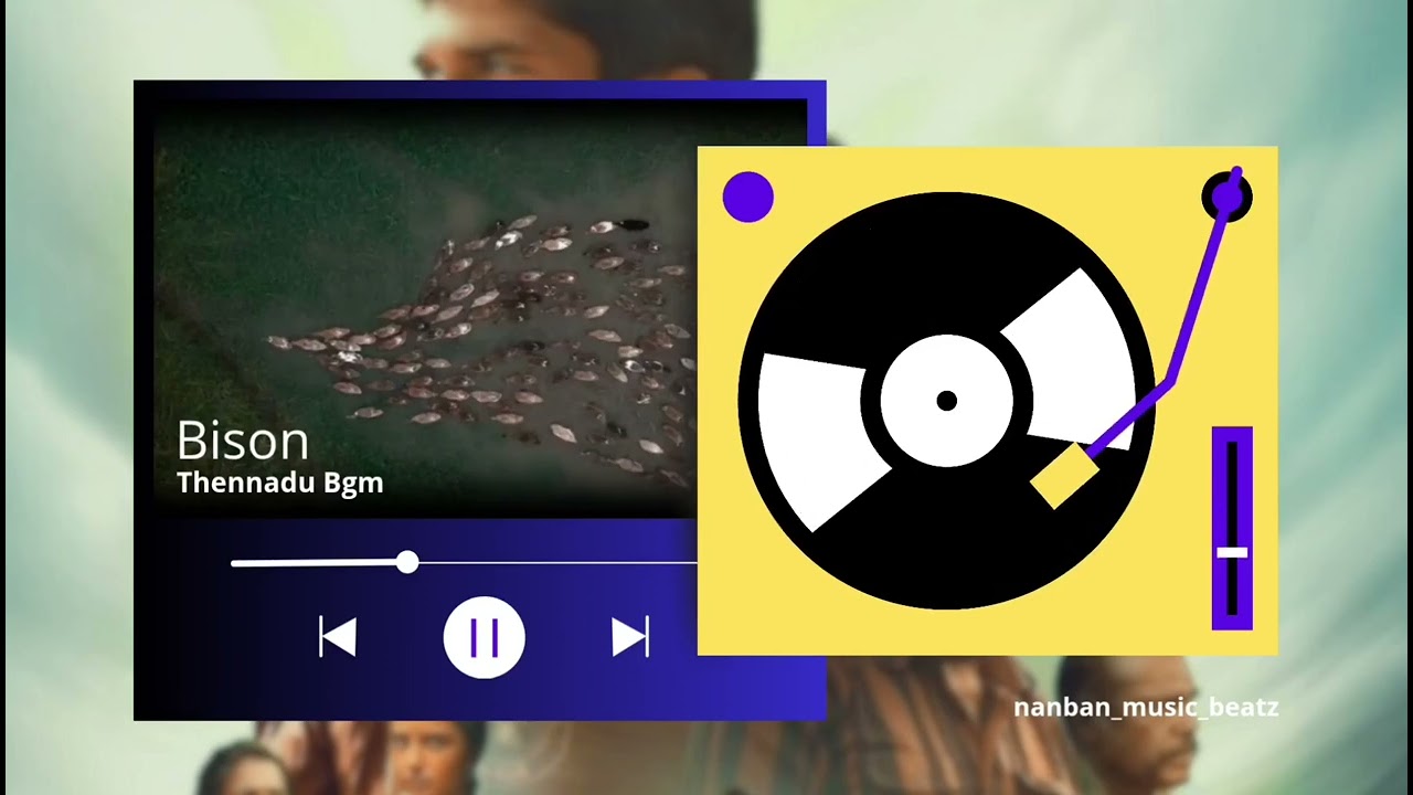 Thennadu Bgm | Bison | Dhruv Vikram | Mari Selvaraj