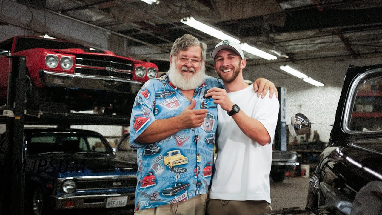 I bought my dad his DREAM CAR 🥹 